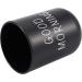 Sunroot Home Bathroom Toothbrush Holder & Toothpaste Mug - Round PP Drinking Glass for Travel & Camping - Black - Buy Online on SooperMarket.com