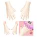Vipomkowa Nail Machine Special Gloves For Nail Salon Baking Lamp Heat Insulation Sun Breathable Nail Leakage Gloves Nail Stand Holder A B - Buy Online on SooperMarket.com