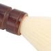 Professional Men's Shaving Brush - Soft Nylon Wool Wooden Handle | Premium Beard Grooming Tool for International Shipping - Buy Online on SooperMarket.com