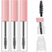 OSALADI 10pcs Mascara Empty Tube DIY Mascara Tube Empty Mascara Wand Travel Brow Plastic Pink Fake Eyelashes - Buy Online on SooperMarket.com
