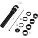 LITEONE Bike Stem Riser Extender - Aluminium Alloy, Adjustable, Black - for Mountain, Road, MTB, BMX, Fixie - Buy Online on SooperMarket.com