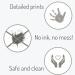 BUSHBABY Inkless Hand & Footprint Kit Inkless Handprint Kit Inkless Paw Print Kit Newborn Keepsake Essential Baby Girl Gifts New Born Baby Shower Gifts for Mum Baby Ink Pads for Hands and Feet 2 wipes Pink - Buy Online on SooperMarket.com