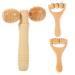 Massage sticks wooden massage tools 3PCs/set hand massage roll neck massage for waist leg hands full body muscle massage and release
