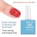 Mouis Magic Gel Nail Polish Remover 2 Pack - Professional Soak-Off Gel Remover for Nails - Quick & Easy 3-5 Min Removal - Clean & Harmless Formula - 0.5 Fl Oz - Buy Online on SooperMarket.com