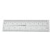 Nail Measuring Ruler Set | 10-Piece Ultra-Thin Transparent Tool for Precise Artificial Nail Measurement | International Shipping - Buy Online on SooperMarket.com