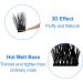 15mm D Curl 0.07mm Individual DIY Eyelash Extension Clusters - Soft and Wispy | Reusable Lash Clusters - FD-D13-0.07-D15 - Buy Online on SooperMarket.com