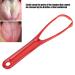 Buy Tongue Scraper - Plastic Tongue Cleaner & Brush for Fresh Breath | Heal Bad Breath for Adults & Kids (Red) - Buy Online on SooperMarket.com