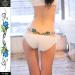 4PCS Waterproof Temporary Belly Button Tattoo Stickers - Butterfly & Flower Design for Women, Girls, and Teens - Buy Online on SooperMarket.com