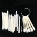 200 x Natural Clear False Nail Art Tips Display Swatch Sticks for Practice and Polish Swatching - Buy Online on SooperMarket.com