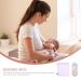 Buy Abaodam Reusable Nursing Pads - 2 Sets Breastfeeding Pads for Women | Anti-Galactorrhea Spill Prevention & Comfort - Buy Online on SooperMarket.com