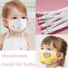 20 pcs Adjustable Elastic Bands with Silicone Buckle for DIY Handmade Masks (White) - Buy Online on SooperMarket.com
