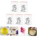 Healeved 5 Nail Stirring Ball Nail Polish Mixing Balls Stainless Steel Mixing Balls Oil Paint Models Manicure Mixing Balls Mixing Balls for Manicure Coloring Mixing Tools Oil Stirring Balls - Buy Online on SooperMarket.com