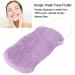 Salmue Konjac Sponge Set - 100% Natural Long Wave Type for Deep Cleansing Body & Facial Care - Purple - Buy Online on SooperMarket.com