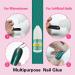 NOVAL DIY Press on Nail Making Kit - 500PCS Full Cover Coffin Nail Tips with Magnetic Holder, Glue, Cutter Clipper & Adhesive Putty - Nail Art Set - Buy Online on SooperMarket.com