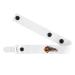 Detour Back Brush Scrubber Handle- Use with Cleansing Full Body Wipes to Clean and Wash Your Back