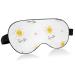 Haskirky Light Blocking Eye Mask Breathable and Adjustable Adult Men and Women Travel on Business Trips Yoga Meditation Light Smooth Comfortable Eye Mask Office Deep Sleep Goodies Cute Kawaii Stars