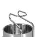 Premium Stainless Steel Shaving Set - Classic Wet Shave Brush Holder & Bowl Stand for Men - Buy Online on SooperMarket.com