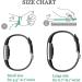 Tobfit Sport Bands Compatible with Fitbit Charge 2  4 Pack  Replacement Wristbands for Women Men  Small/Large Black/Plum/Blue/Grey Small - Buy Online on SooperMarket.com