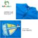 UPF 50+ Baby Boy Swimwear Set with Sun Hat | 18-24 Months Sailboat Design - Buy Online on SooperMarket.com