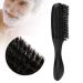 Beard Brush for Men | Soft Bristles & Curved Design | Wooden Mustache & Hair Styling Brush - Buy Online on SooperMarket.com