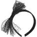 SUNTRADE Women 80's Party Lace Headband with Bow 80s Costumes Accessories Set of 3 - Buy Online on SooperMarket.com