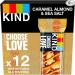 KIND Bars Gluten Free Snack Bars Dark Chocolate Nuts & Sea Salt 12 Bars (Packaging May Vary) & Bars Gluten Free Snack Bars Caramel Almond & Sea Salt 12 Bars Dark Chocolate Nuts & Sea Salt + Bars Caramel Almond & Sea Salt - Buy Online on SooperMarket.com