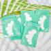 Lunamoon Eye Pads for Eyelash Extensions - 50 Pairs Flower-Light Blue | Perfect for Eyelash Lifting & Color - Buy Online on SooperMarket.com