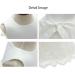 AHAHA Baby Girls White Flower Dress - 12 Months | Perfect for Christening, Wedding & Parties - Buy Online on SooperMarket.com