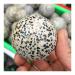Crystal Meditation Healing Natural Speckled Stone Crystal Ball as a Wedding Decoration Furniture Decoration Meditation Crystal