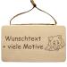 Animal sign made of wood with individual engraving - shield for dog cat horse and other animals - with a cord for hanging - wall shield door sign wooden shield wall board wooden panel (animals)