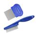 2 Pcs Cat Flea Comb Flea Comb for Cats Portable Tight Design Non Slip Handle for Long-Haired Cat Short-Haired Cat