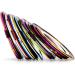 38 Rolls Nail Striping Tape Line Multicolor Rolls Striping Tape Line Nail Art Decoration Sticker Diy Nail Tip Mixed Colors - Buy Online on SooperMarket.com