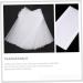 WOFASHPURET 50 Sheets Pearl Cotton Highlighter Hair Wrap Paper Hair Coloring Kit Hair Bleach Tools Hair Dye Brush and Bowl Hair Wrapping Paper Strips Hair Dye Paper Salon Supply Major Suite 40x13cm White - Buy Online on SooperMarket.com
