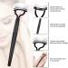 Eyelash Brush Eyelash Comb Eyebrow Brush Eyelash Separator Mascara Applicator Eyelash Definer with Comb Cover Designed Cosmetic Brushes Tool/51 Black - Buy Online on SooperMarket.com