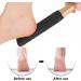 Foot File Foot Scrubber Dead Skin Remover Foot Callus Remover with Wooden Handle for Removes Hard Dead Skin Dry Calluses Rough and Cracked Corn Feet (Black) - Buy Online on SooperMarket.com