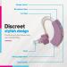 Set of 2 Small Noise-Reducing Digital Devices for Adults, Seniors & Women - Purple - Buy Online on SooperMarket.com