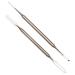 Makeup Spatula-Osinee 2PCS Professional Stainless Steel Cosmetic Makeup Spatulas & Stirring Rod Tools & Scoop Spoon for Eyeshadow Nail Polish Skin Wax Foundations