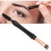 Double Ended Eyebrow Brush Portable Multipurpose Exquisite Angled Brush Professional Double Brush Thin Brush Beveled Eyebrow Brush for Eye - Buy Online on SooperMarket.com