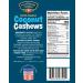 Platinum Kettle Cooked Coconut Cashews - Plant-Based Protein Snack | Healthy Fiber | 13 oz Resealable Pouch for Home Office Gym & School - Ship Internationally - Buy Online on SooperMarket.com
