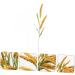 Warmhm 3pcs Simulated Ears of Corn Fake Wheat Ears Dried Wheat Stalks for Decorations Wheat Decoration Single Artificial Grass Plant Artificial Wheat Ears Stalks Vegetable Iron Goldenx3pcs 12X75CMx3pcs - Buy Online on SooperMarket.com