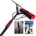 Water Fed Pole Outdoor Window Cleaner Water Fed Brush W/Squeegee Window Cleaning Solution with Extension Pole for Indoor/Outdoor Glass 35cm Brush Head 12M/39FT