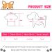 6 Pack Dog Shirt Puppy Clothes for Chihuahua - Breathable Dog Outfit - Summer Cat and Dog Clothes - Dachshund Puppy Accessories - Printed Dog Shirts - Medium - Buy Online on SooperMarket.com