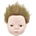 Tailor puppet female adjustable training ladder practice hairdresser haircut headmodel real hair-doll-head-shape teaching ladder salon education tailor bust stand