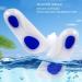 Buy Silicone Insoles - Invisible Gel Heel Cushions for Pain Relief | Breathable Anti-Sweat Comfort - Buy Online on SooperMarket.com