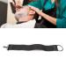 Premium Razor Leather String Strap - Elegant Black with Brass Anchor Hooks for Knife Sharpening - Buy Online on SooperMarket.com