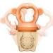 Baby Food Feeder | Silicone Nibbler Pacifier for Infants | Soft Bite Rings & Fresh Fruit Feeder - Buy Online on SooperMarket.com