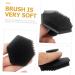 Buy NOLITOY Silicone Hair Massage Brush & Bath Scrubber - Exfoliate & Relax Anywhere - Buy Online on SooperMarket.com