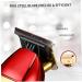 Hair Clippers USB Rechargeable Electric Beard Trimmer Barbers Hair Grooming Kit Red Metal Beard Trimmer - Buy Online on SooperMarket.com