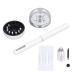 Smart Visible Ear Cleaner with 360 Degree Wide Angle 3.2mm Lens, LED Light, 10MP HD Camera, and 6 Gyroscopes for Effective Earwax Removal - White - Buy Online on SooperMarket.com