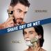 Hatteker Foil Shaver & T-Blade Trimmer Kit Waterproof Electric Razor for Men | 2-in-1 Beard & Hair Clipper with LED Display - International Shipping Available - Buy Online on SooperMarket.com